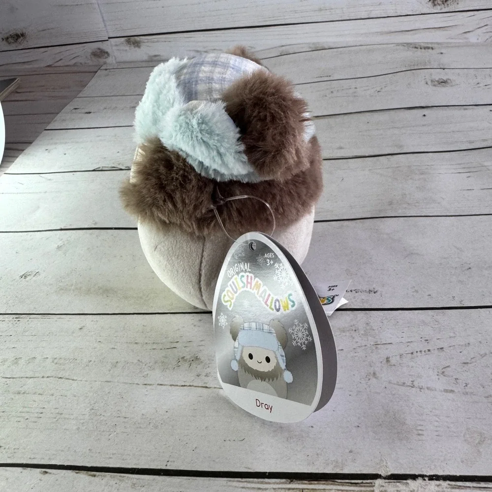 Squishmallows Dray Yeti Bigfoot 4.5